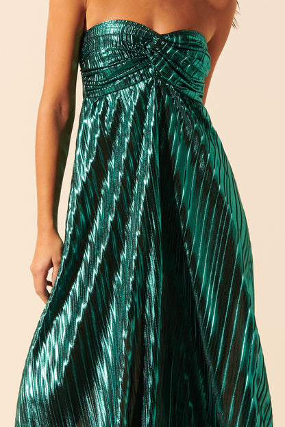 VESTIDO LARGO PALABRA DE HONOR — ELEGANCIA Y GLAMOUR