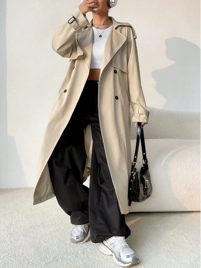 TRENCH OVERSIZE — SIÉNTETE ELEGANTE Y LIBRE