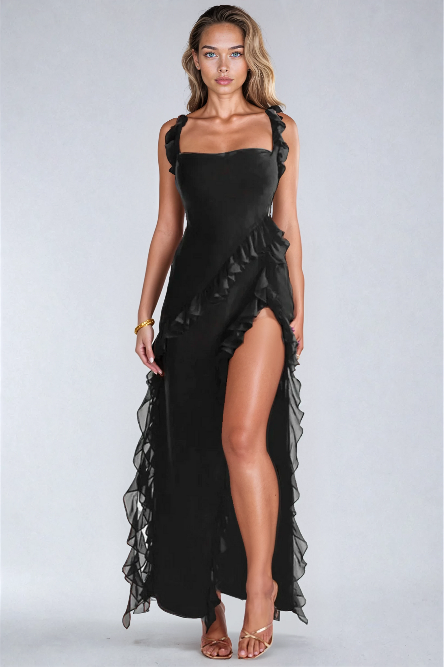 VESTIDO LARGO — ELEGANCIA Y AUDACIA