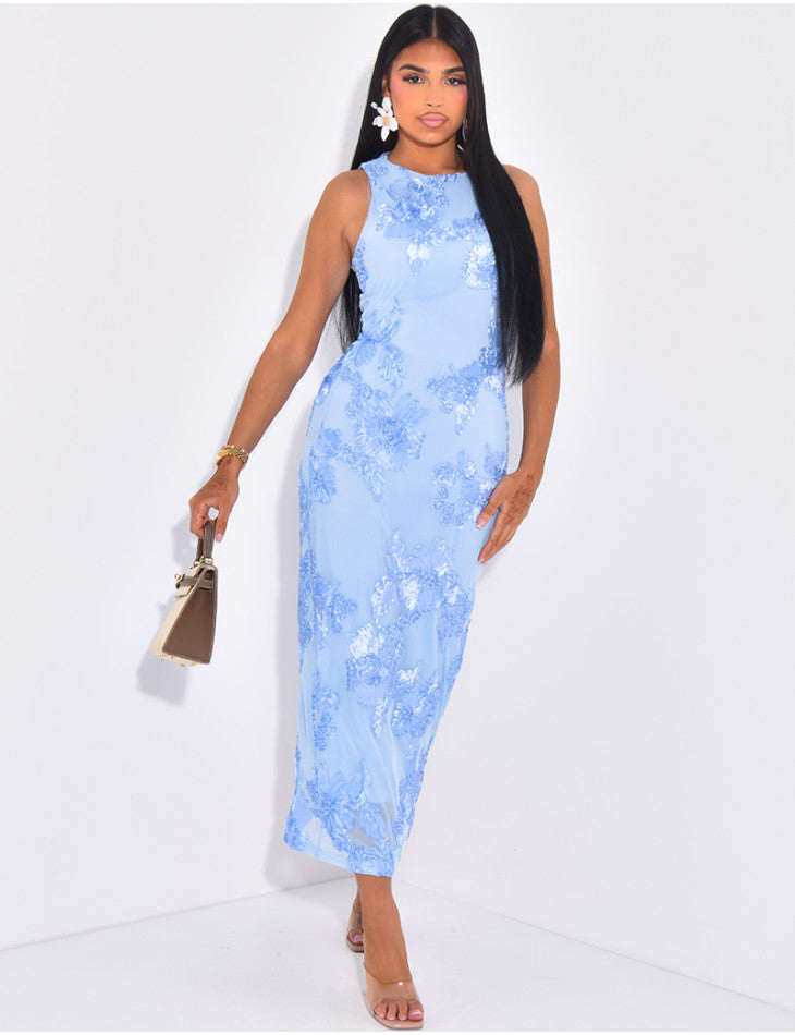 VESTIDO FLORAL — ELEGANCIA Y AUDACIA